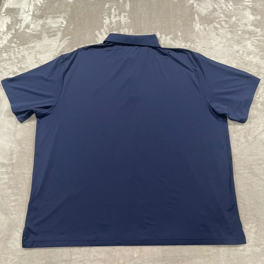 Polo Ralph Lauren Shirt Mens 3XB Blue Polo Performance Wicking Short Sleeve